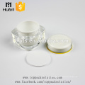 gute qualität quadratische weiße acryl kosmetische 50 ml sahneglas